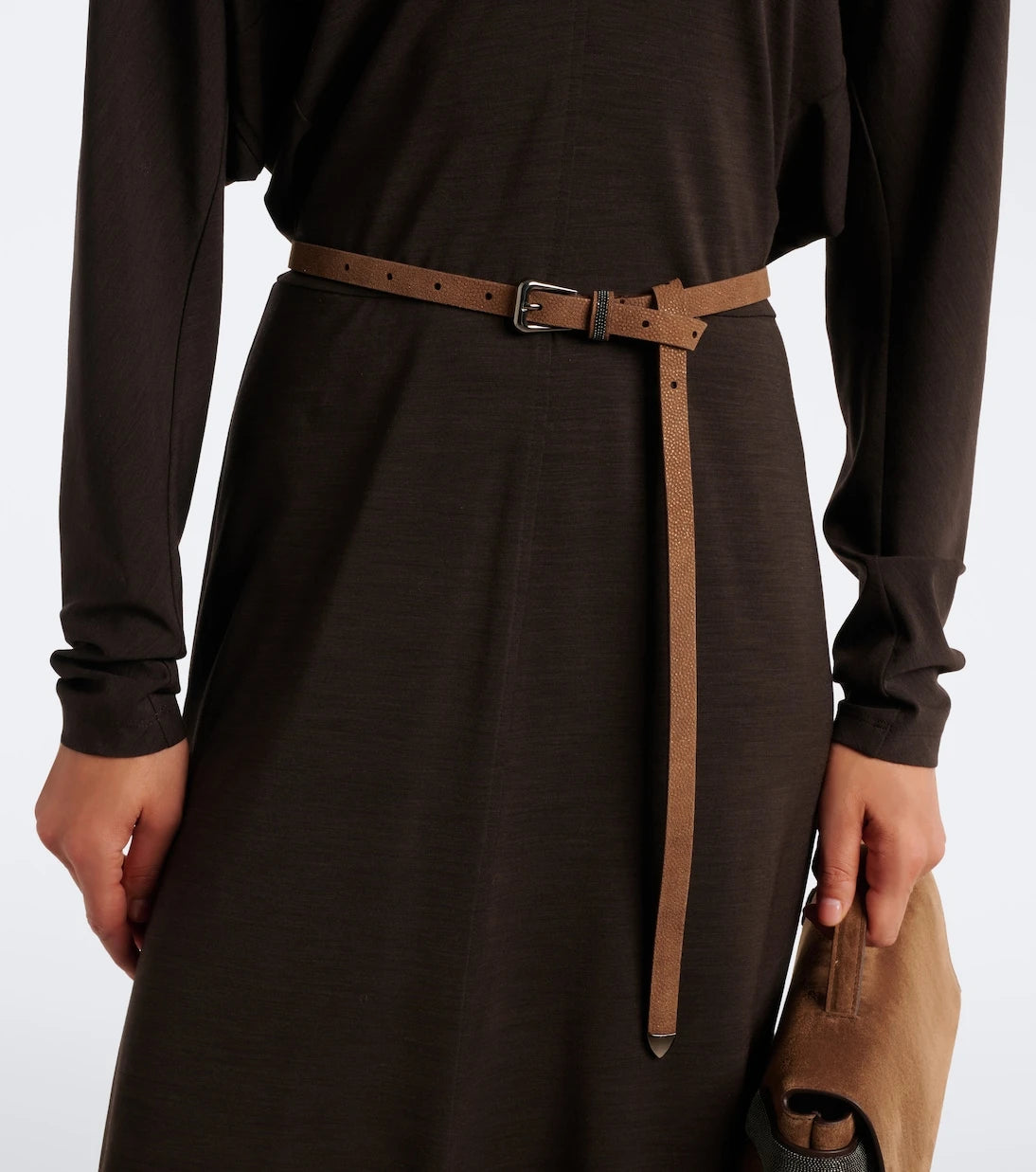 Brunello Cucinelli - Monili leather belt