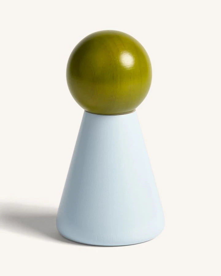 &Klevering - Halma salt and pepper shakers | Blue