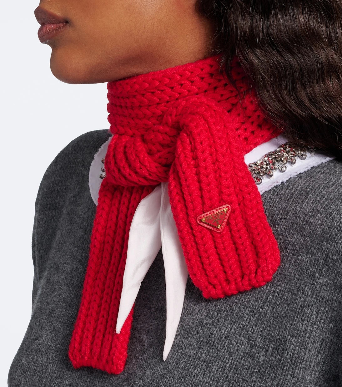 Prada - Virgin wool scarf