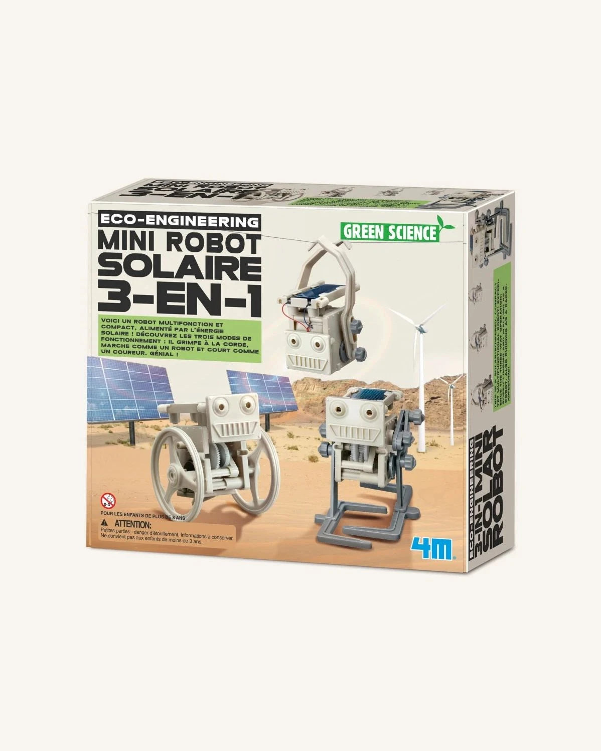4M - 3-in-1 Mini Solar Robot