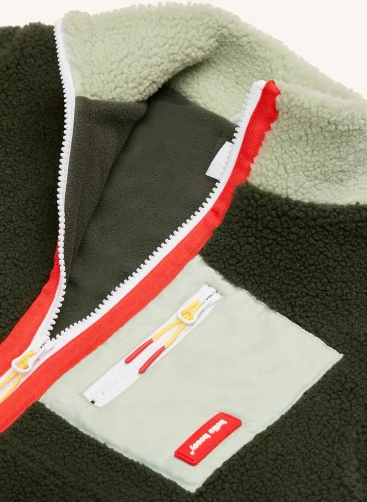 Hello Hossy - Forest Fleece Jacket | Dark khaki
