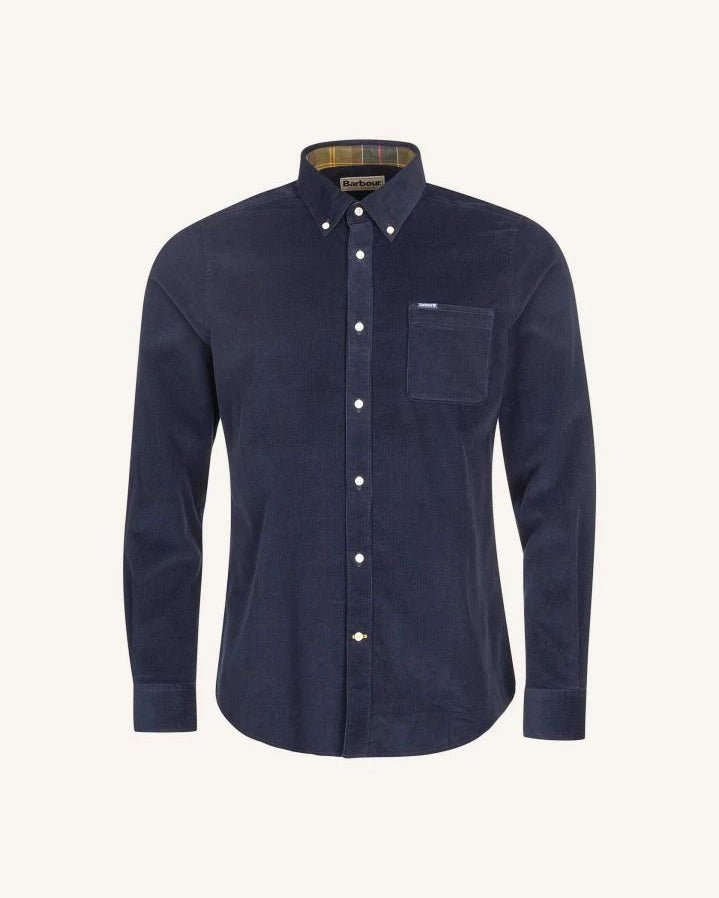 Barbour - Ramsey Velvet Shirt | Navy blue