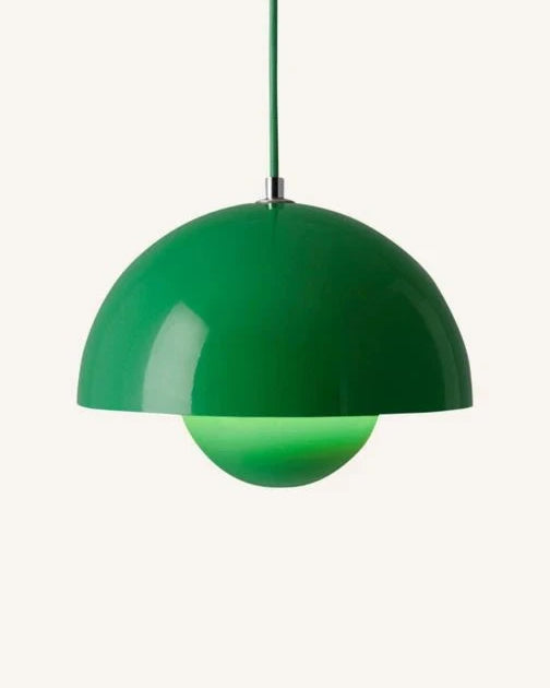 & Tradition - Flowerpot VP1 Pendant Light, Verner Panton, 1968 | Green