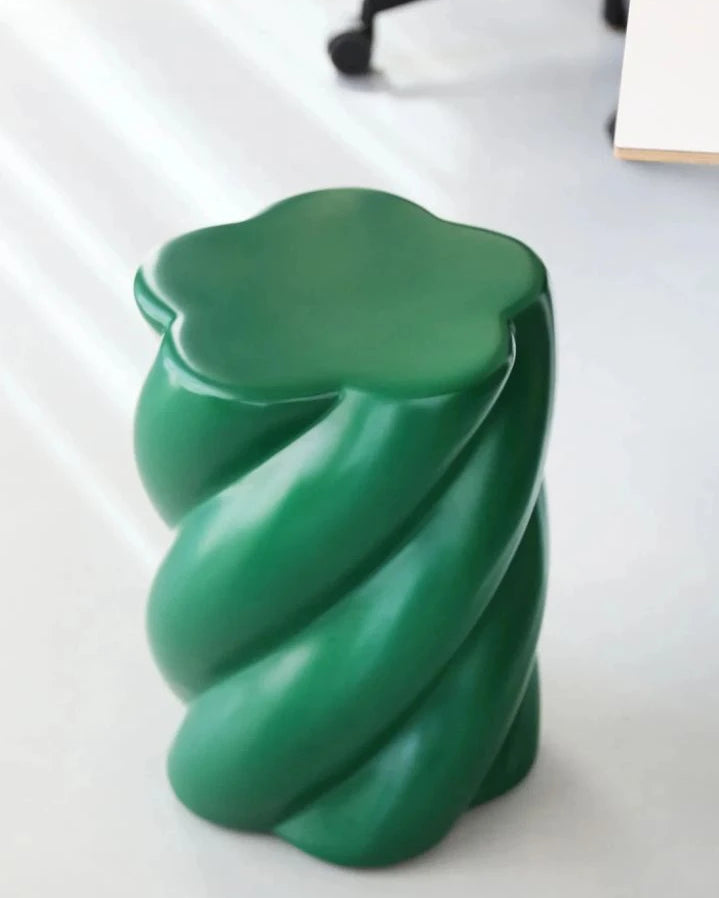 &Klevering - Marshmallow Stool | Green