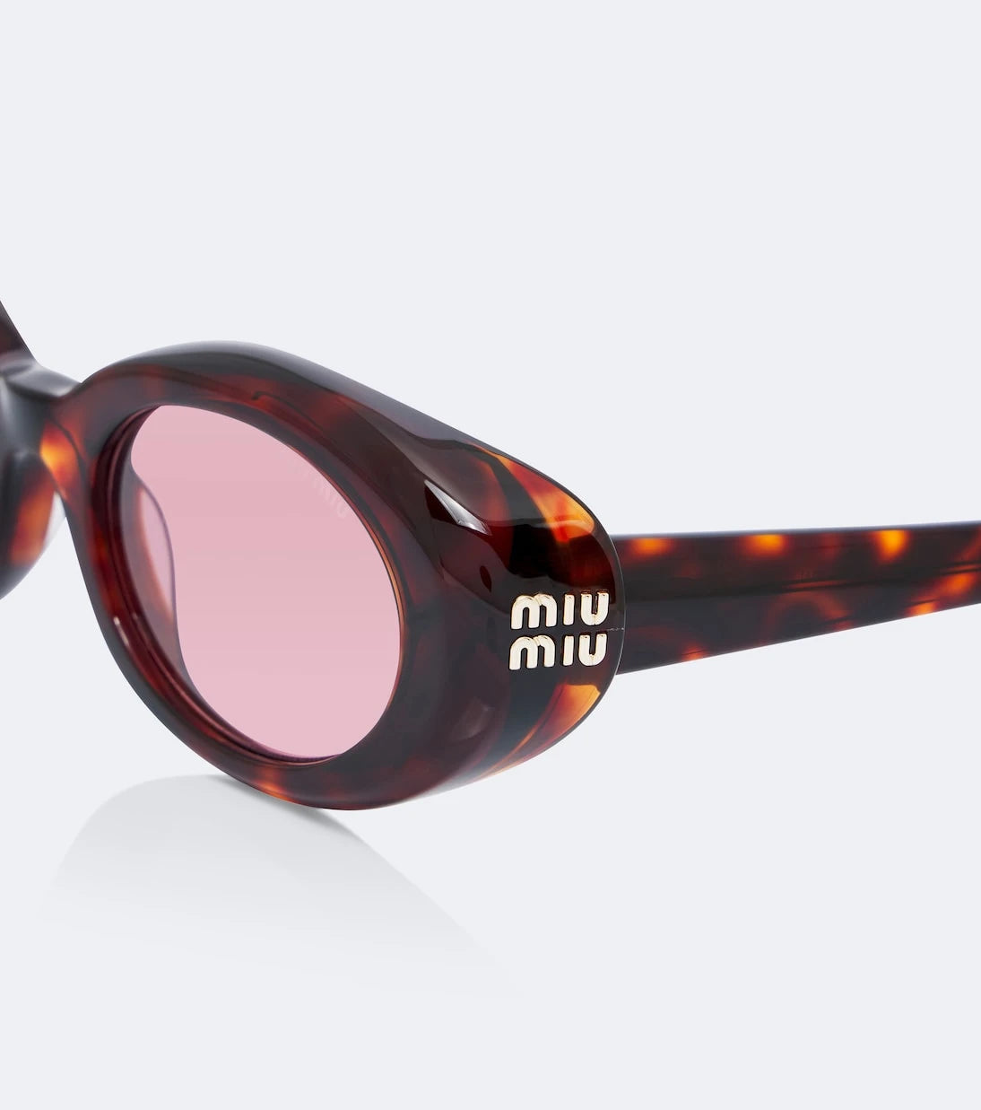 Miu Miu - Rêverie oval sunglasses