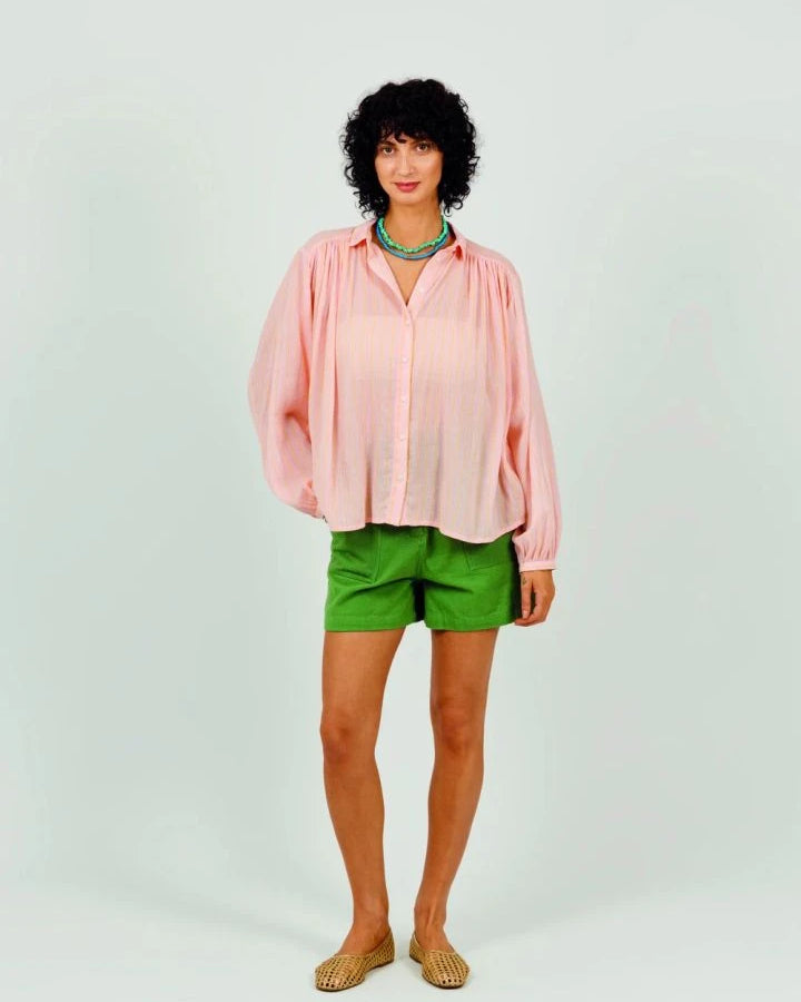 a.p - Cotton shorts | Khaki