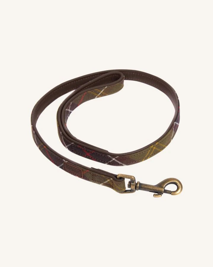 Barbour - Tartan dog leash | Taupe brown