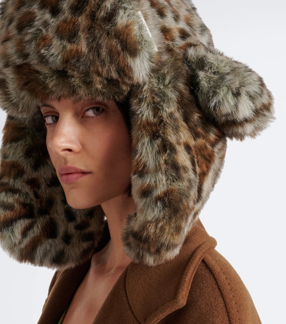 Ruslan Baginskiy - Leopard-print aviator hat