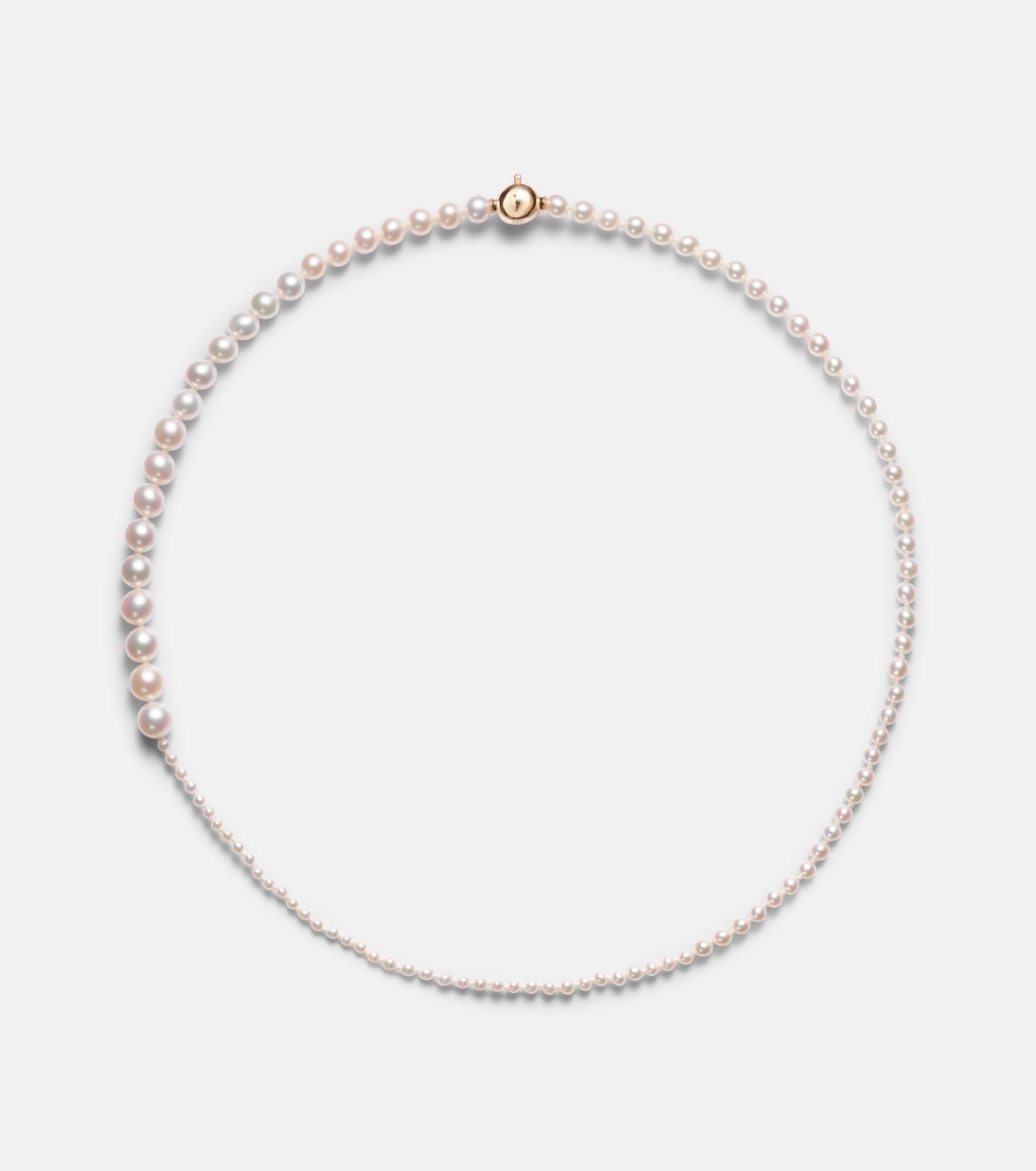 Sophie Bille Brahe - Petite Peggy 14kt gold and pearl necklace