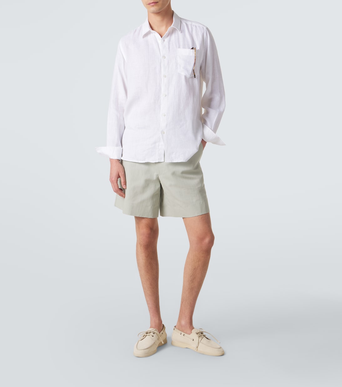 Vilebrequin - Caroubis linen shirt