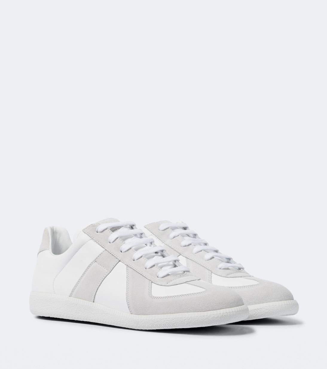 Maison Margiela - Replica leather and suede sneakers