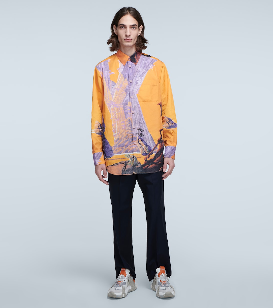 Valentino Garavani - Valentino Garavani Yellow City shirt