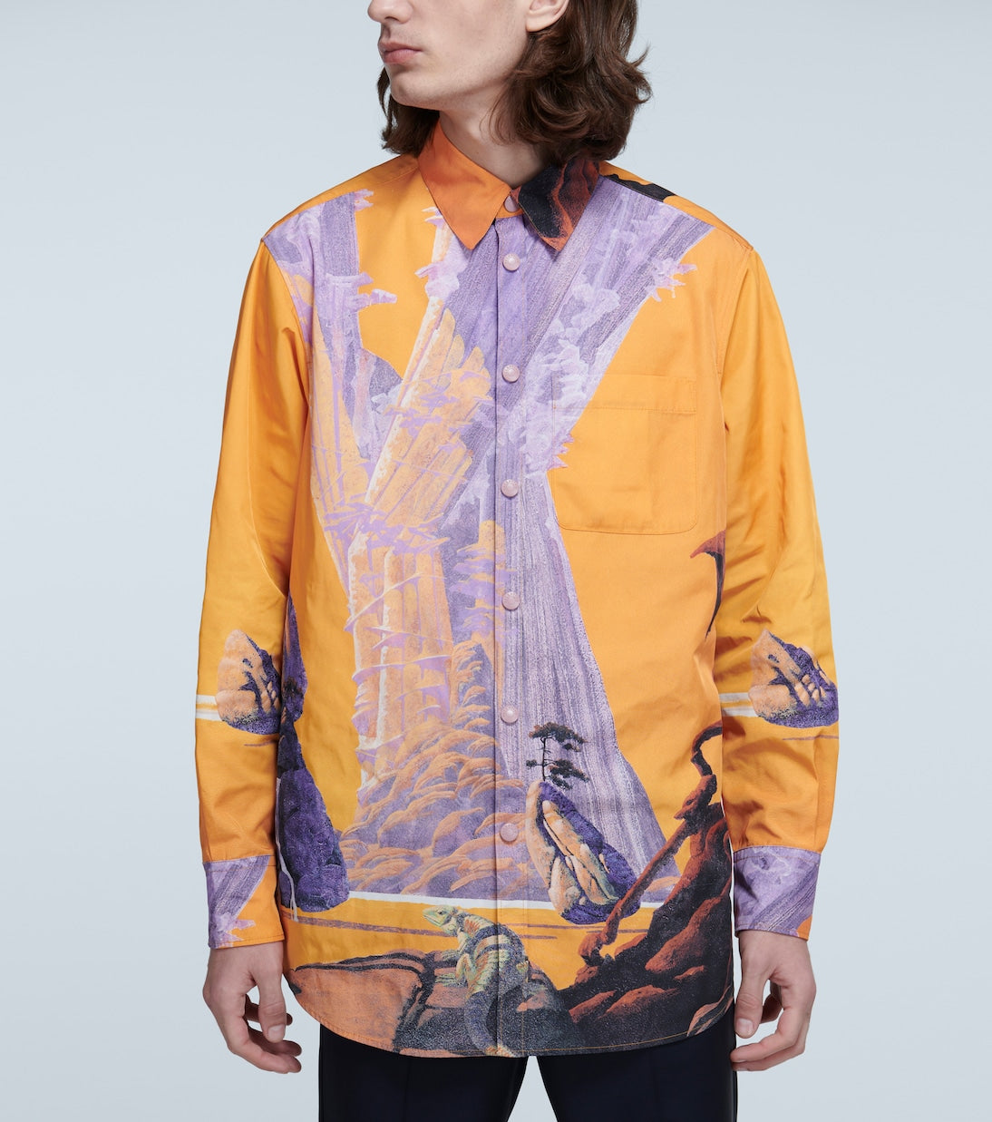 Valentino Garavani - Valentino Garavani Yellow City shirt