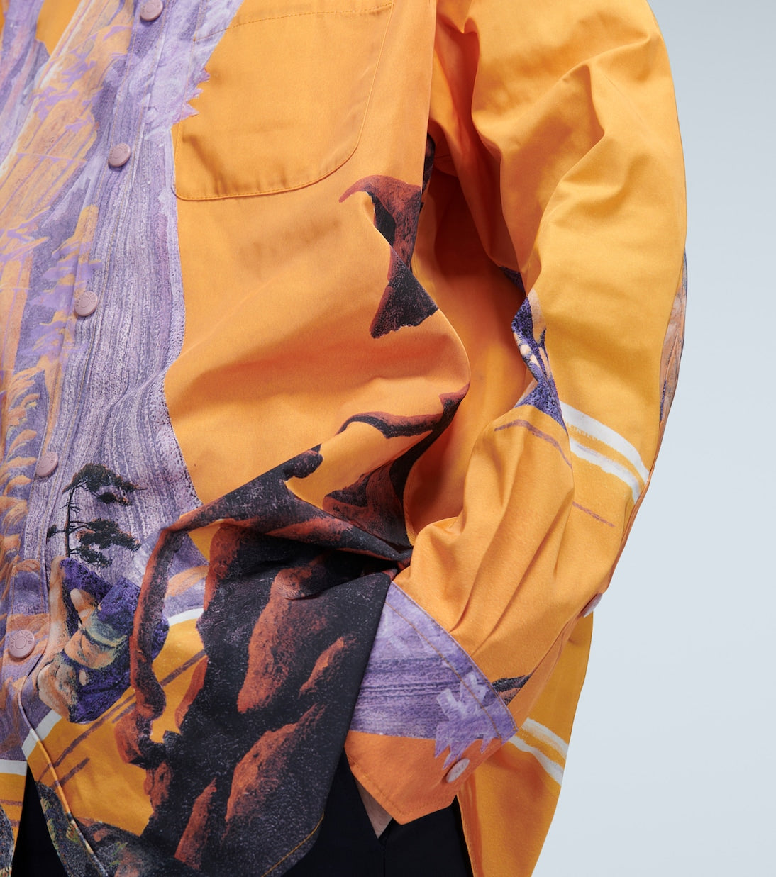 Valentino Garavani - Valentino Garavani Yellow City shirt