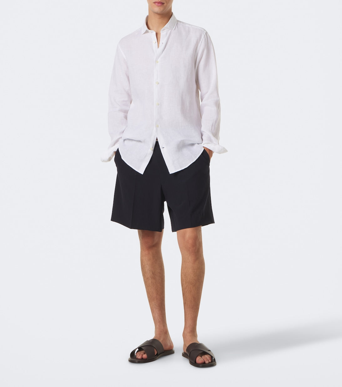 Frescobol Carioca - Antonio long-sleeved linen shirt