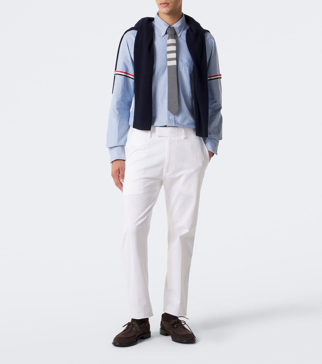 Thom Browne - Grosgrain armband shirt