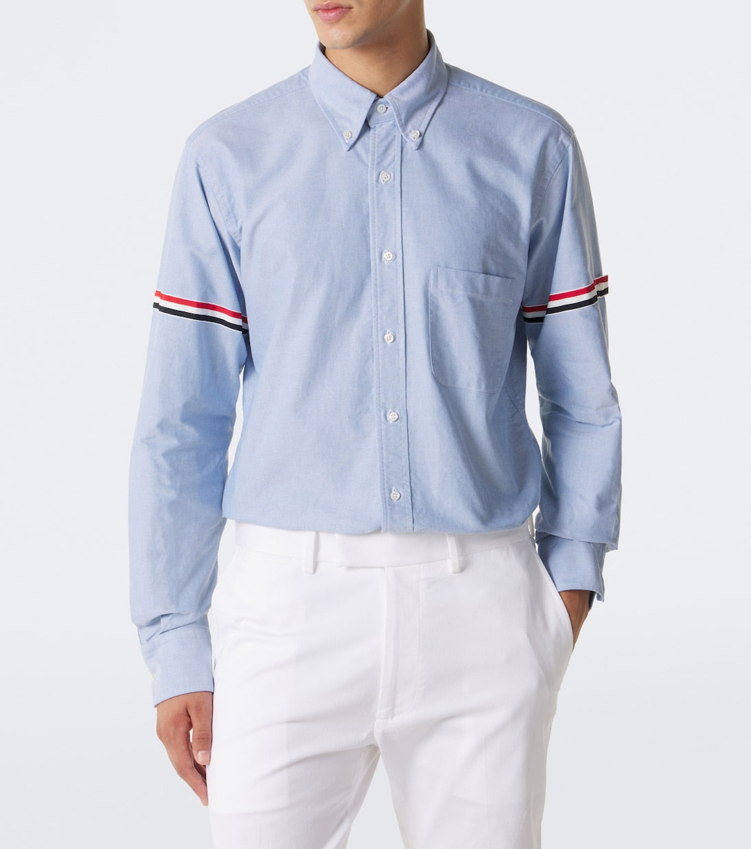 Thom Browne - Grosgrain armband shirt