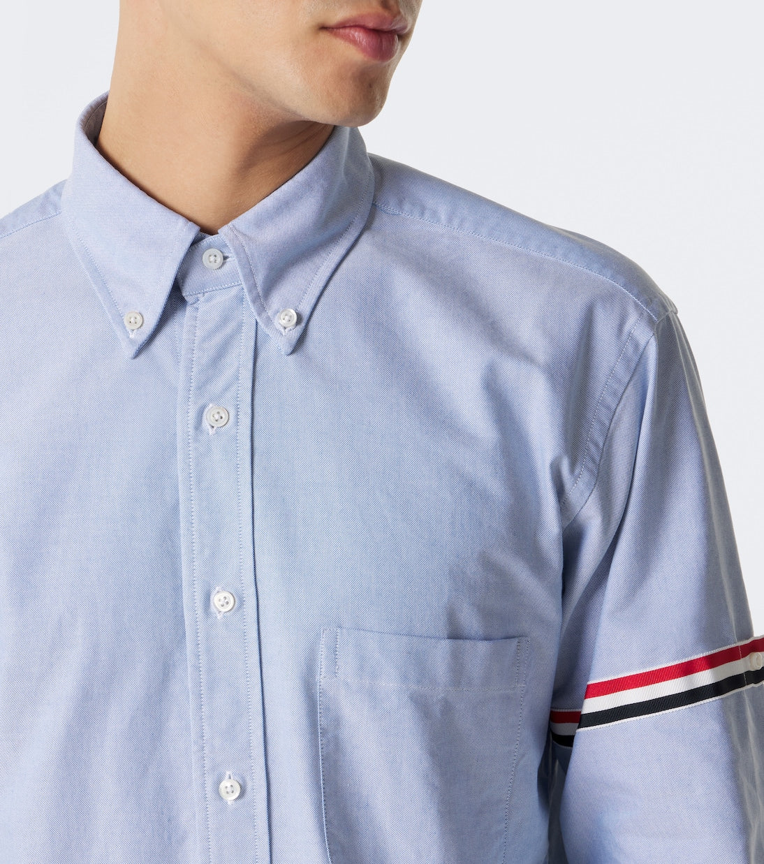 Thom Browne - Grosgrain armband shirt