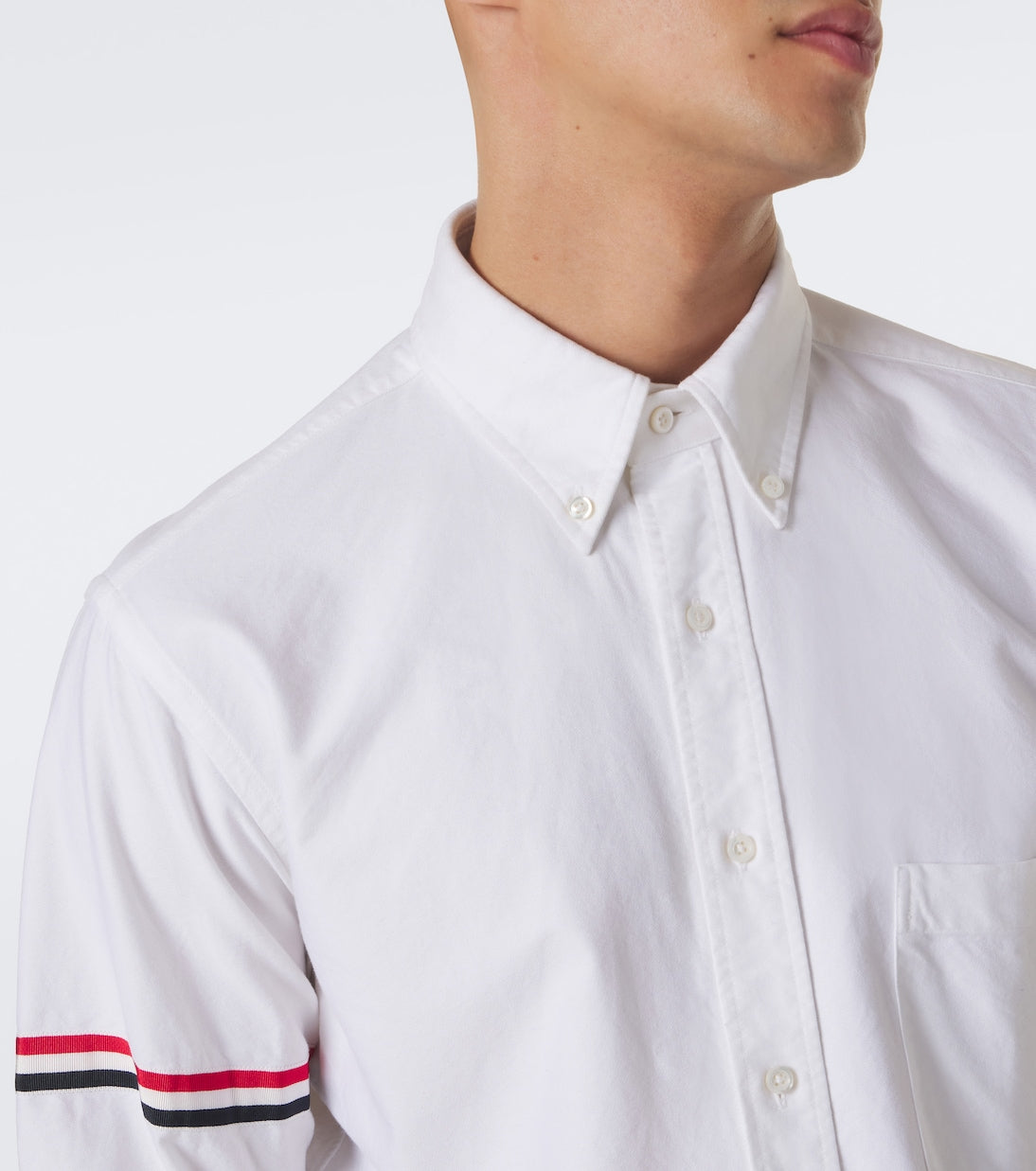 Thom Browne - Grosgrain armband shirt
