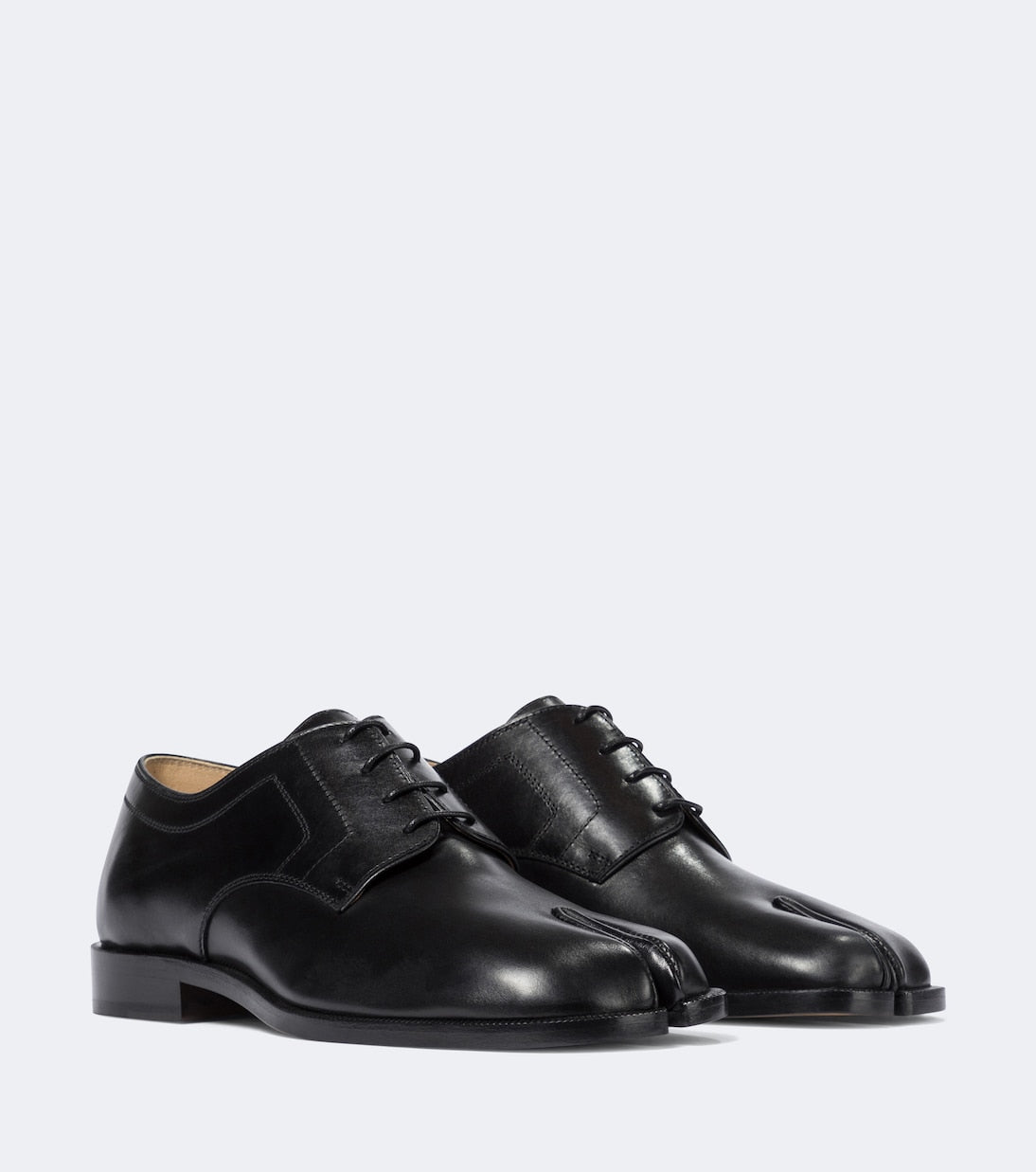 Maison Margiela - Tabi leather Derby shoes