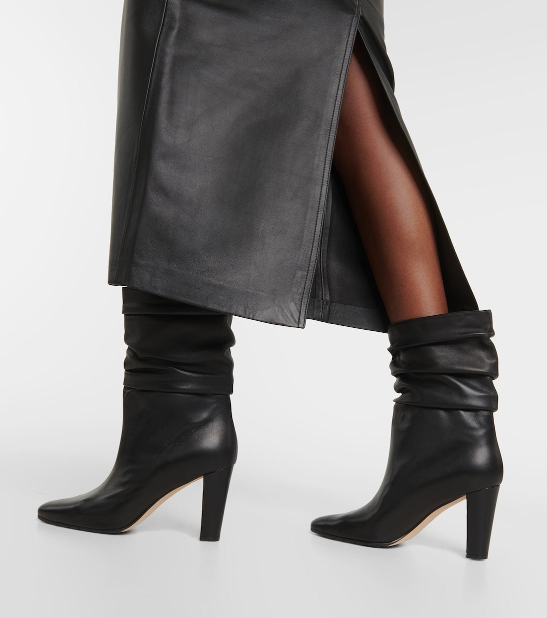 Manolo Blahnik - Calasso leather ankle boots
