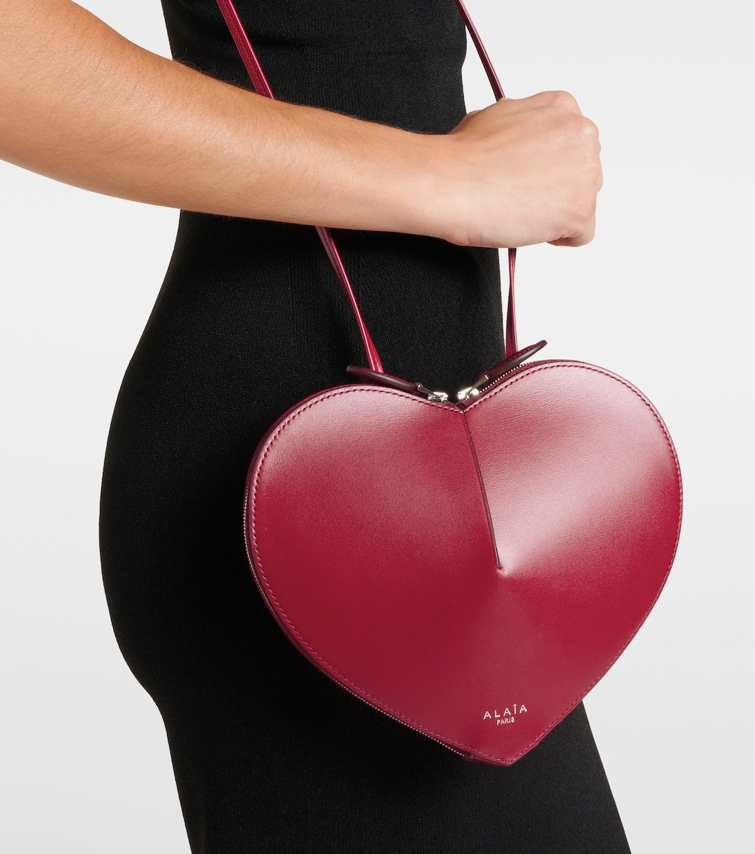 Alaïa - Cœur Small leather crossbody bag