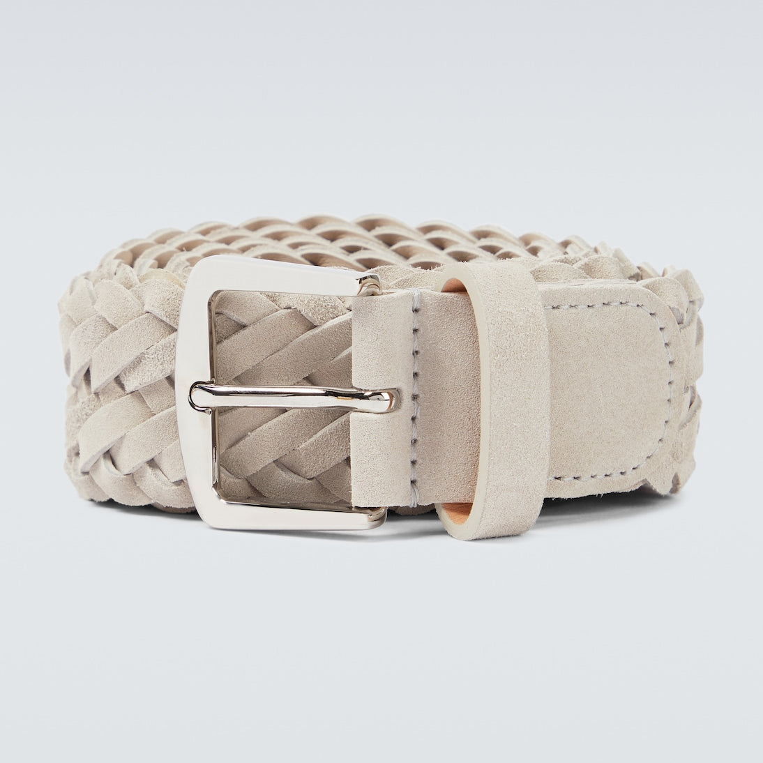 Loro Piana - Woven suede belt