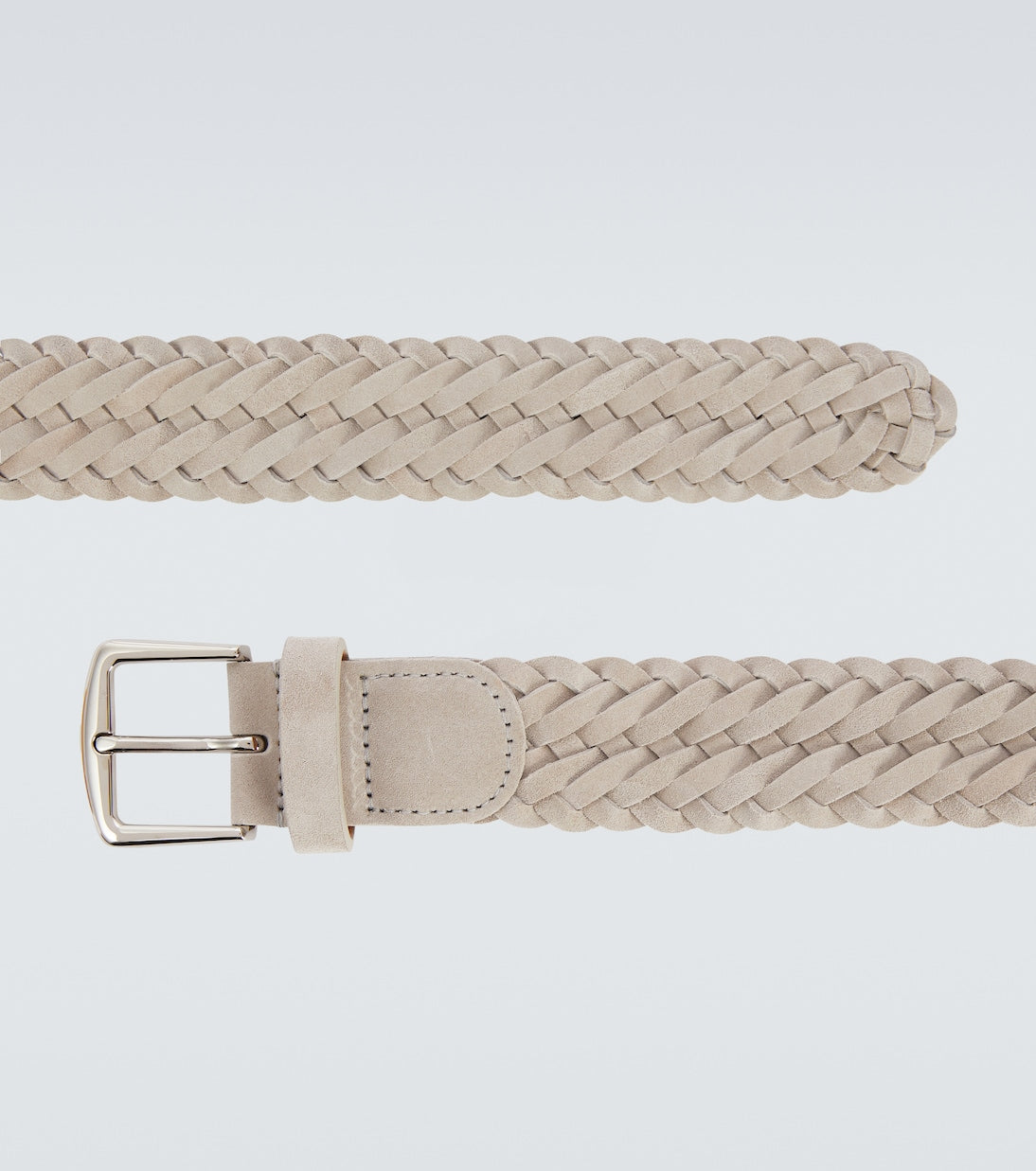 Loro Piana - Woven suede belt