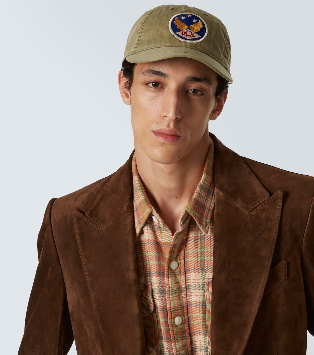 RRL - Embroidered cotton cap
