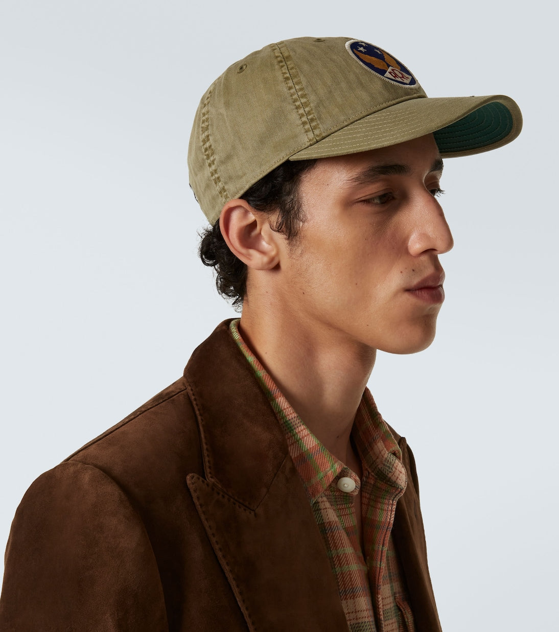 RRL - Embroidered cotton cap
