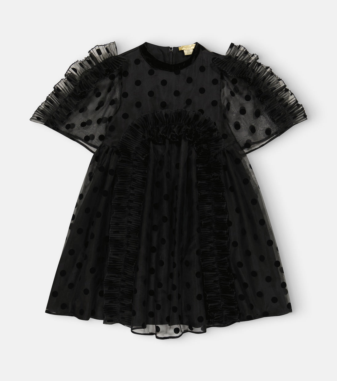 Stella McCartney Kids - Polka-dot tulle dress