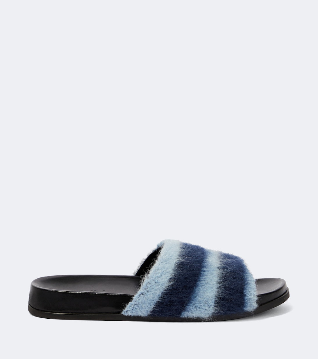 Marni - Fussbett striped slides