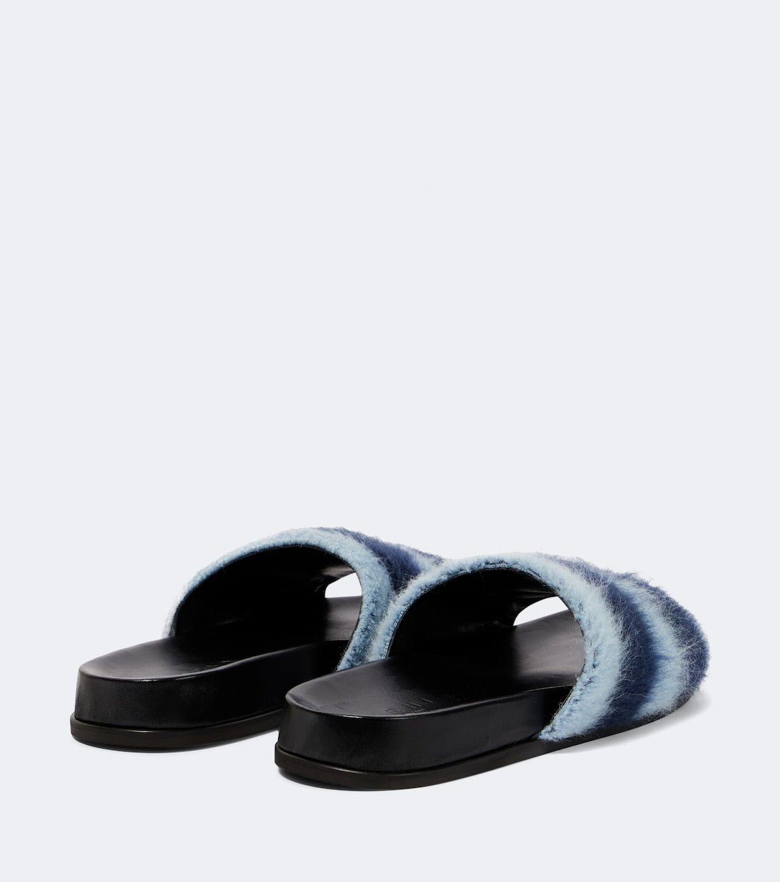 Marni - Fussbett striped slides