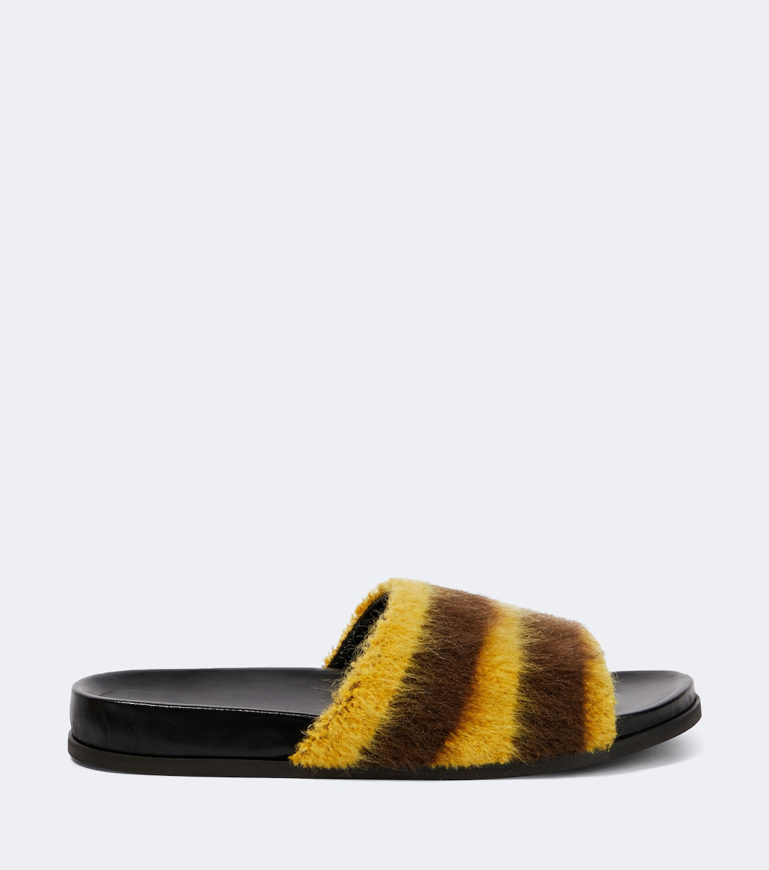 Marni - Fussbett striped slides