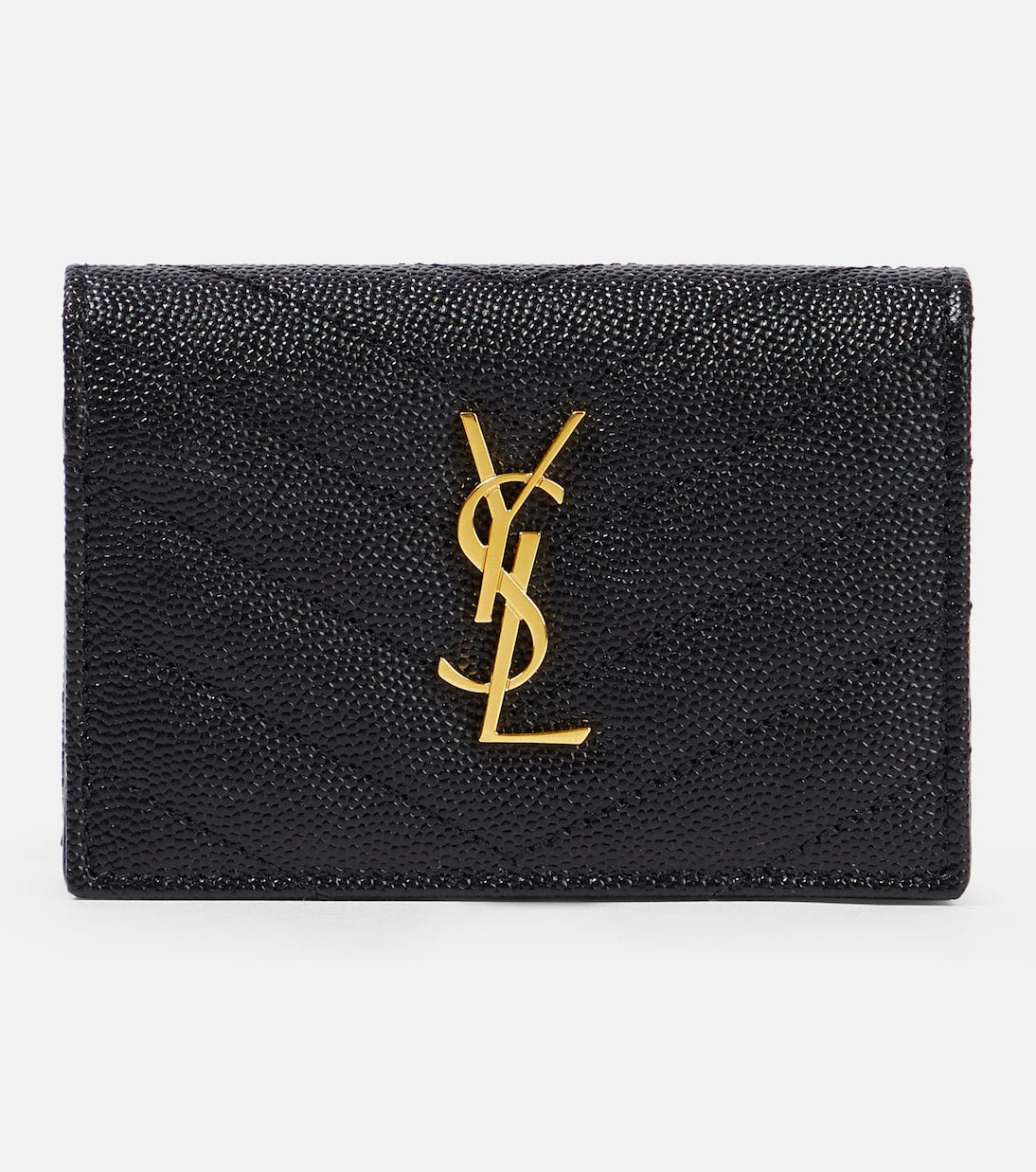 Saint Laurent - Cassandre matelassé leather card case