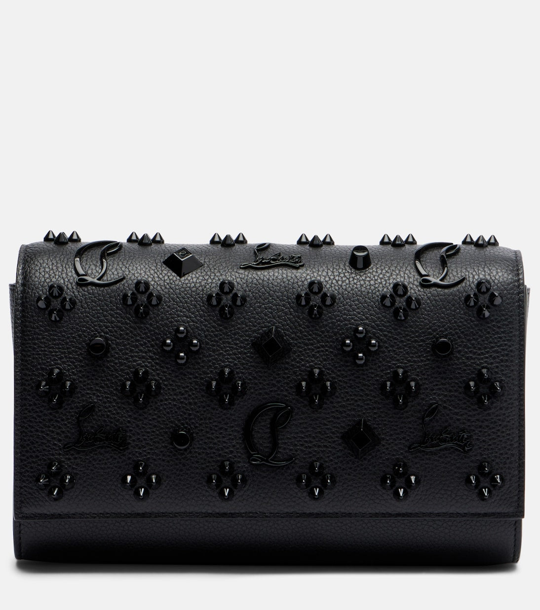 Christian Louboutin - Paloma leather wallet on chain