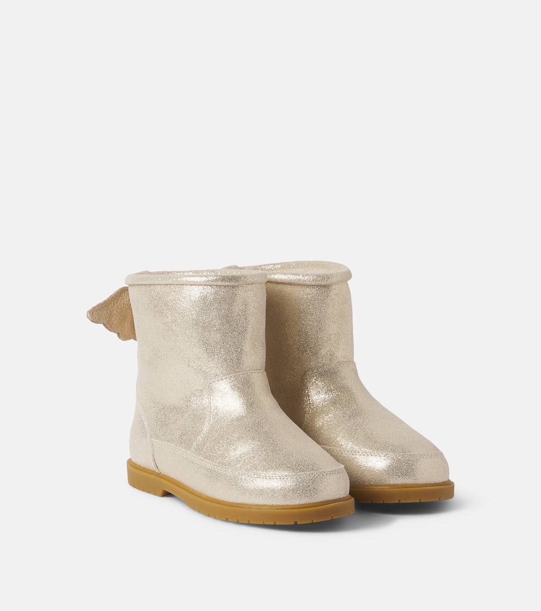 Donsje - Metallic leather boots