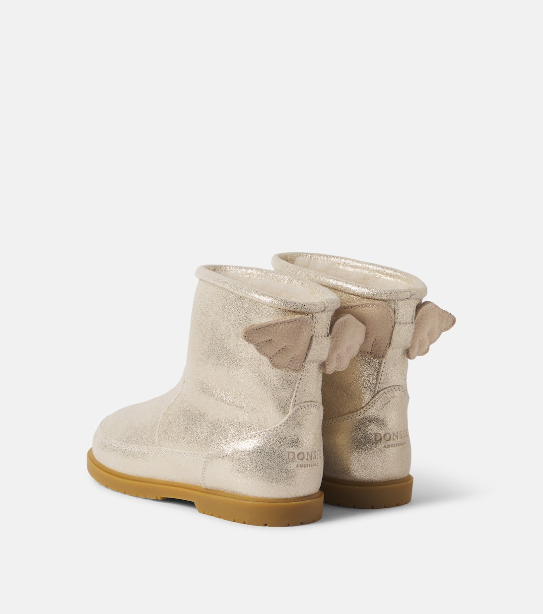 Donsje - Metallic leather boots