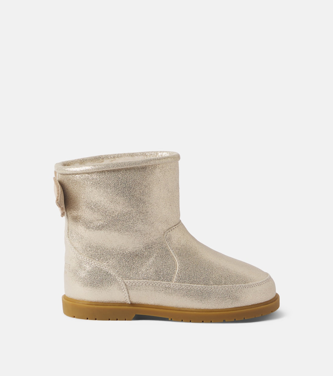Donsje - Metallic leather boots