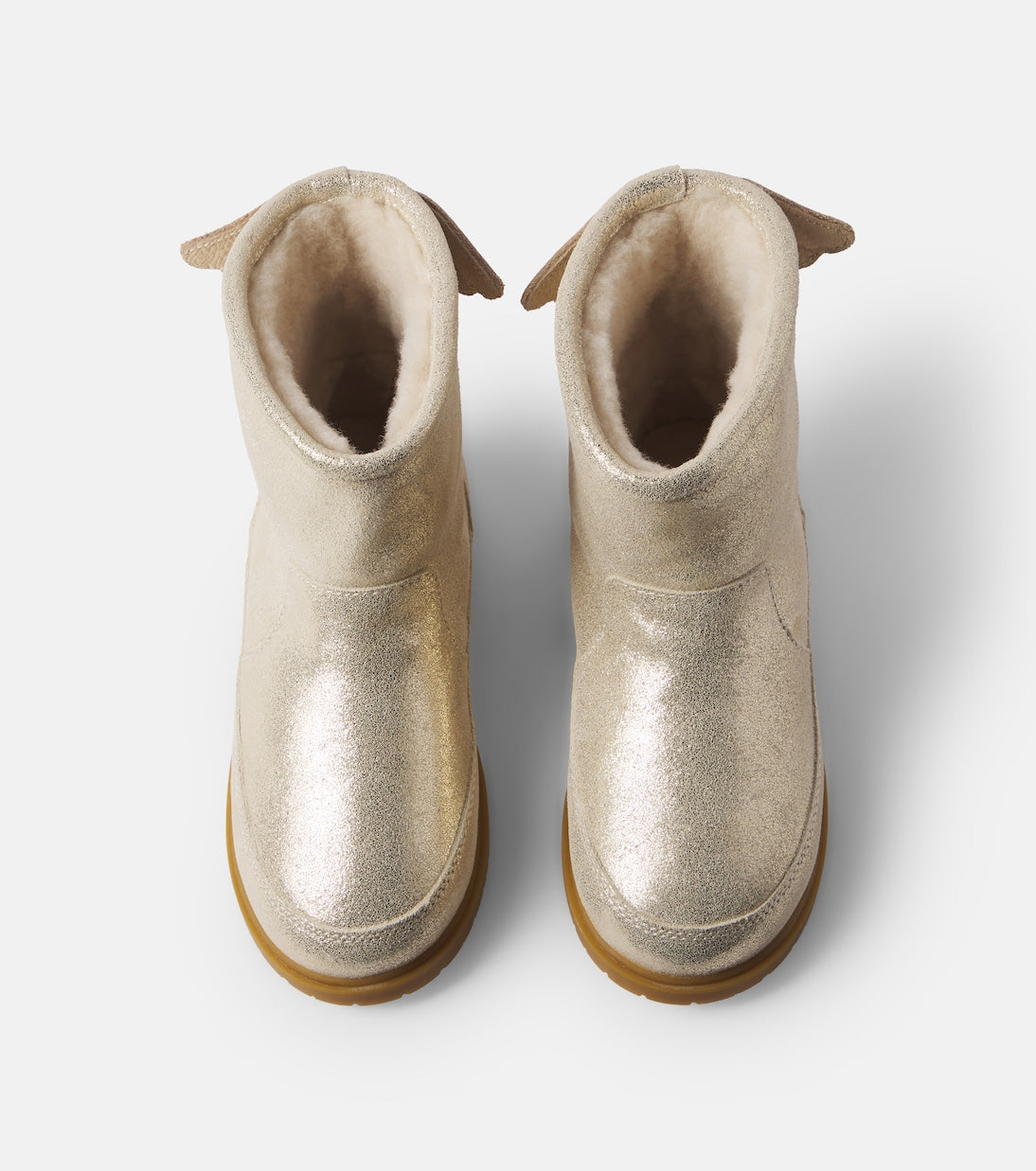 Donsje - Metallic leather boots