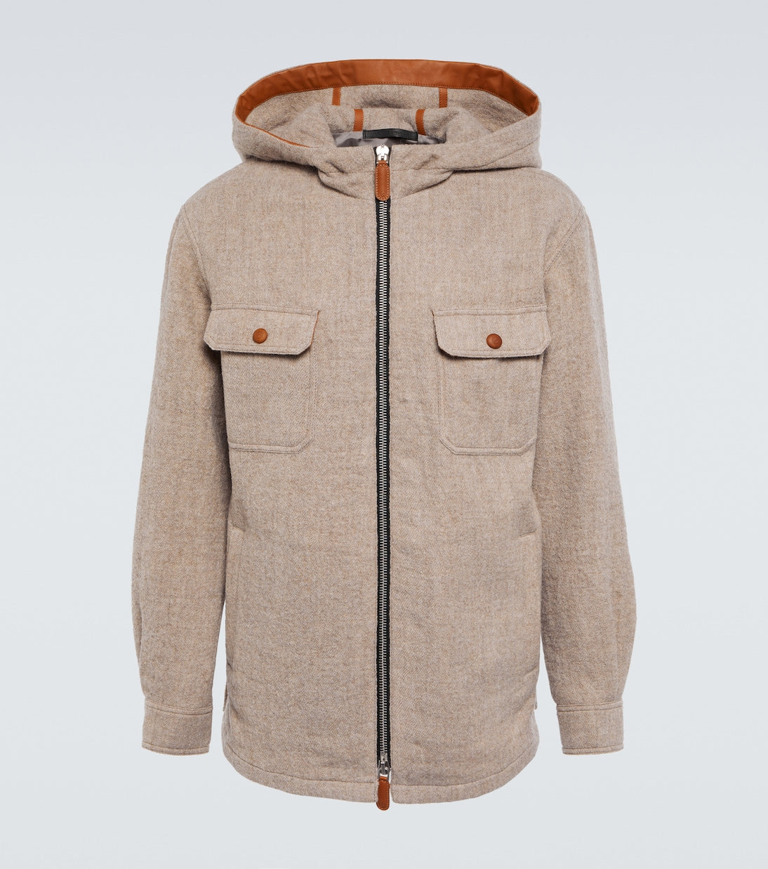Giorgio Armani - Hooded virgin wool blouson