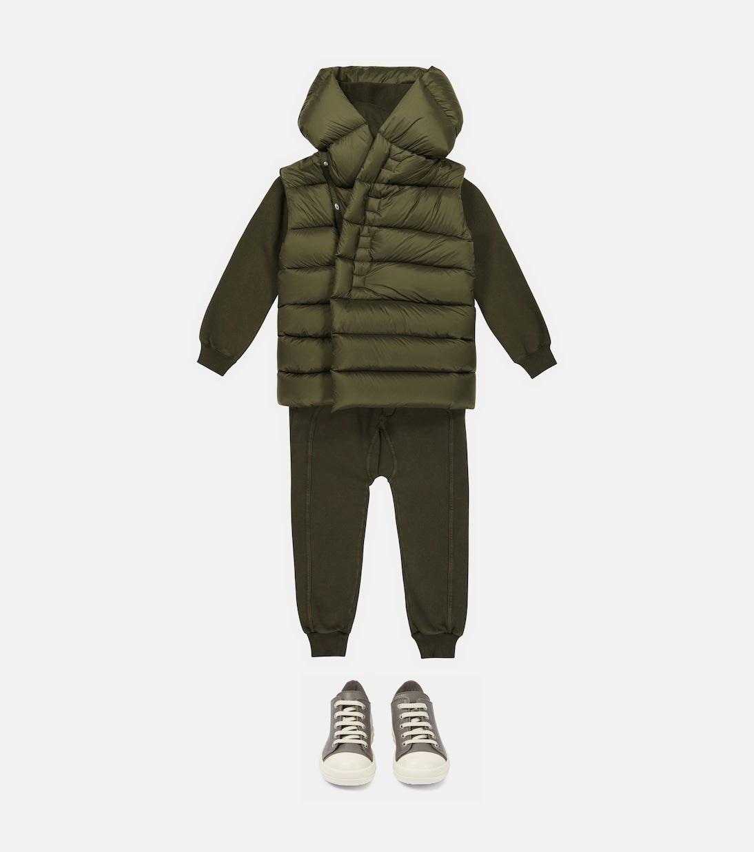 Rick Owens Kids - Quilted down vest