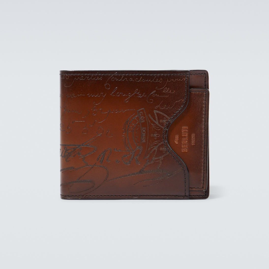 Berluti - Makore 2-in-1 Scritto leather Wallet