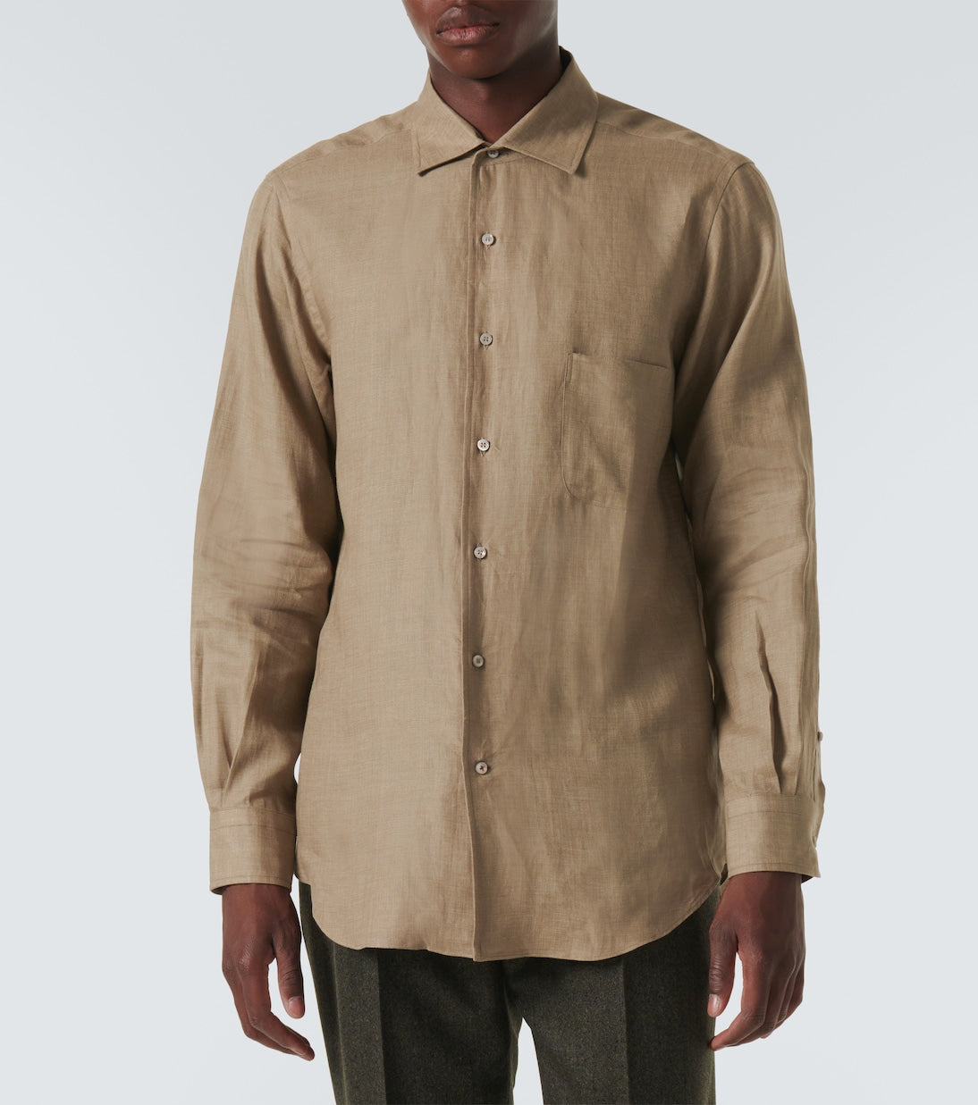 Loro Piana - André linen shirt