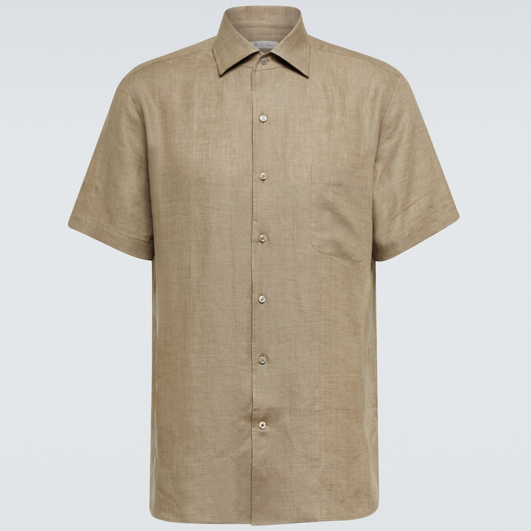 Loro Piana - André linen bowling shirt