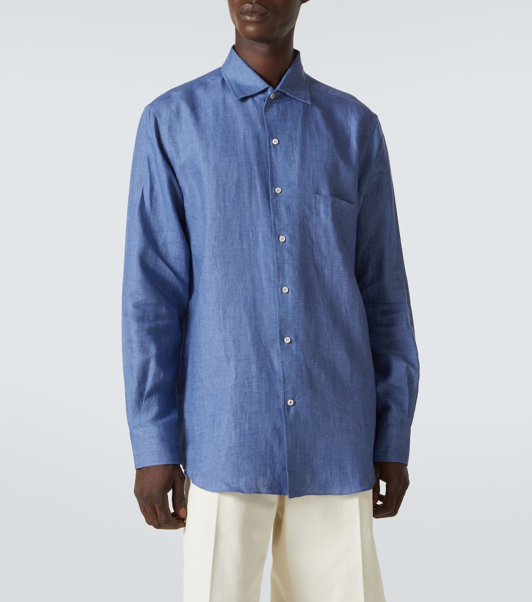 Loro Piana - André linen shirt