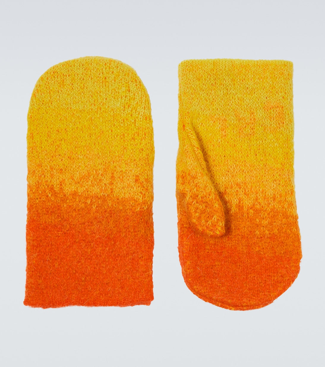 ERL - Gradient mohair-blend mittens