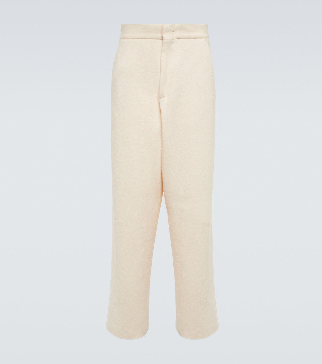 Zegna - Straight cotton bouclé pants