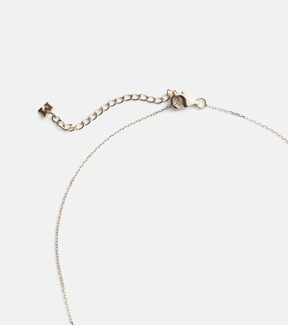 Mateo - 14kt gold necklace with Baroque pearl and diamonds