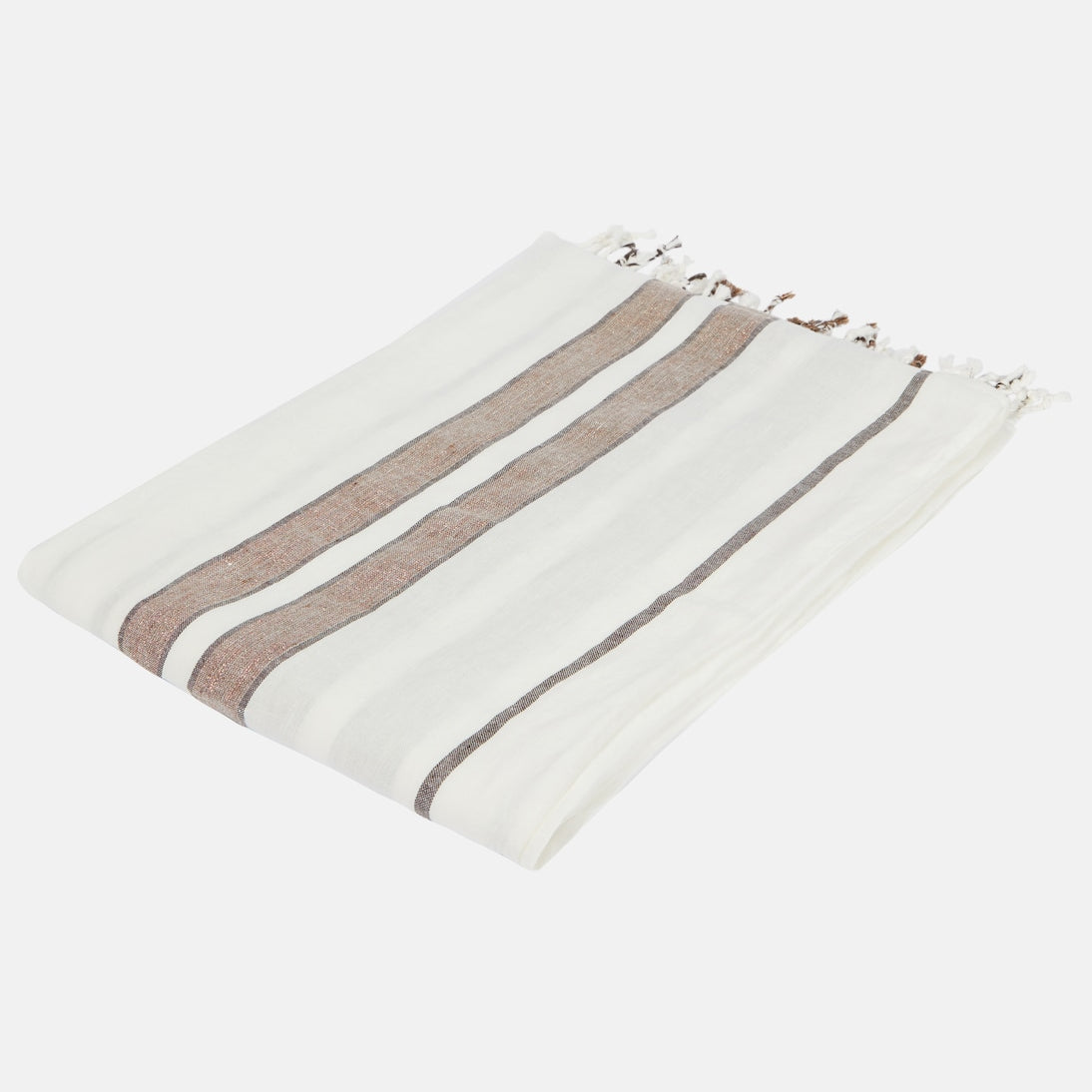 Brunello Cucinelli - Striped linen-blend beach towel